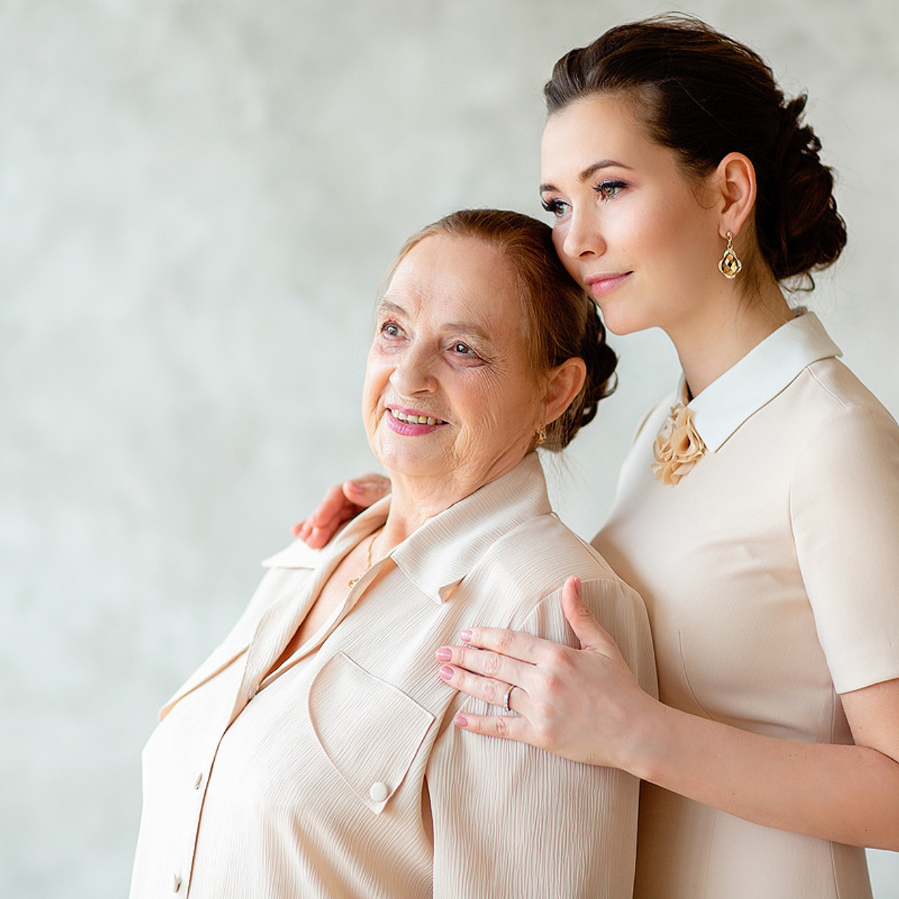 Мама и дочь, фото поколений