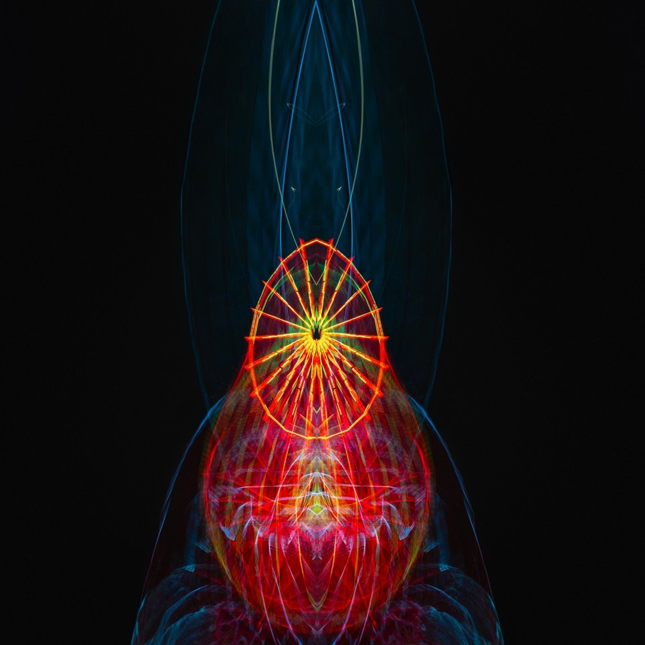 Надя Зайцева художник фотограф люминограф