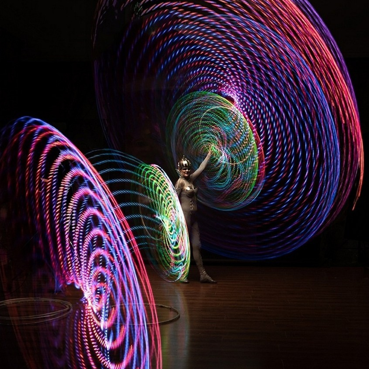 Надя Зайцева художник фотограф люминограф