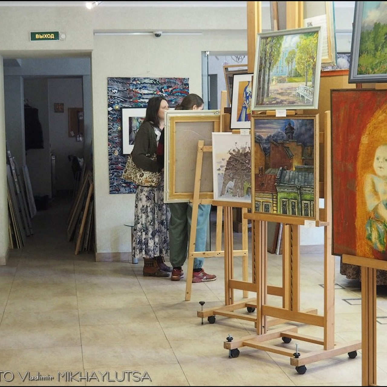 Выставка в галерее «МАСТЕР»