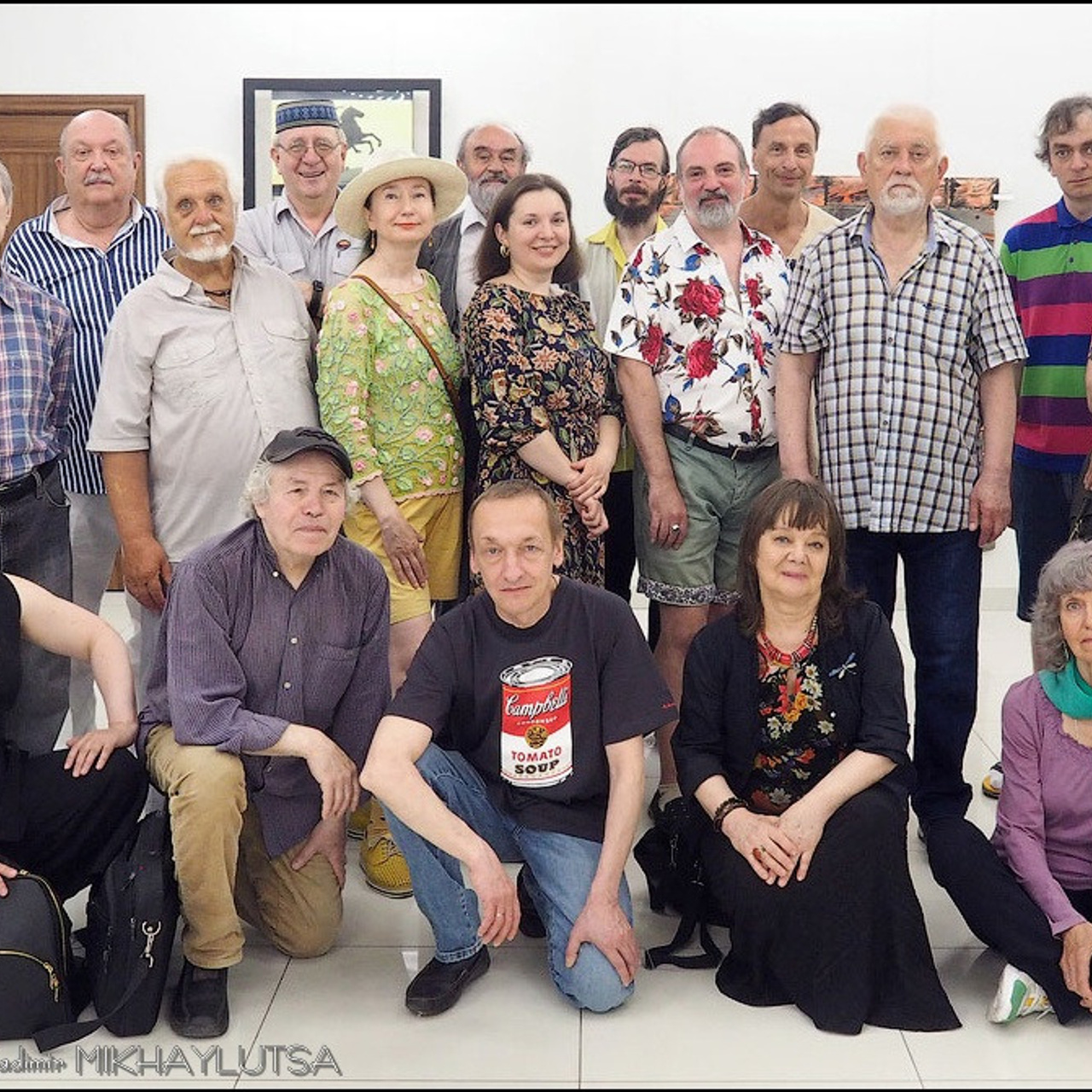 Выставка С-Петербургской академии современного искусства бессмертных