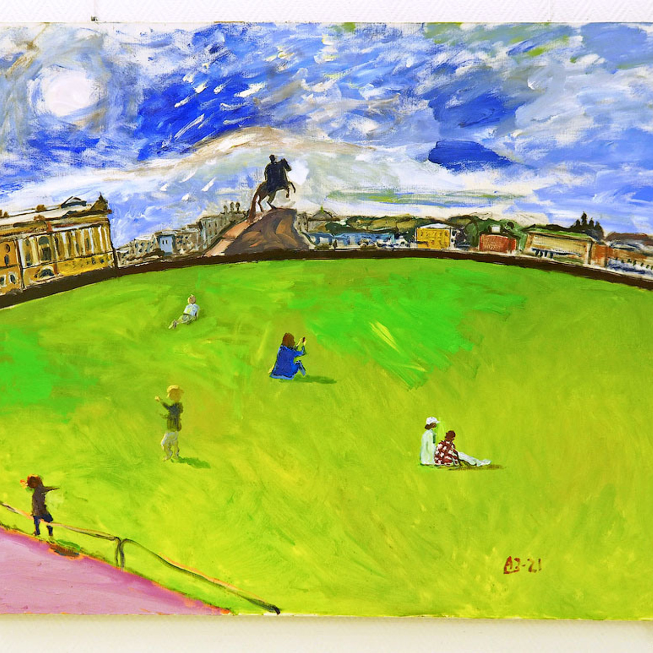 ПетрI «То академик, то герой…» - Люминография - luminografia.ru