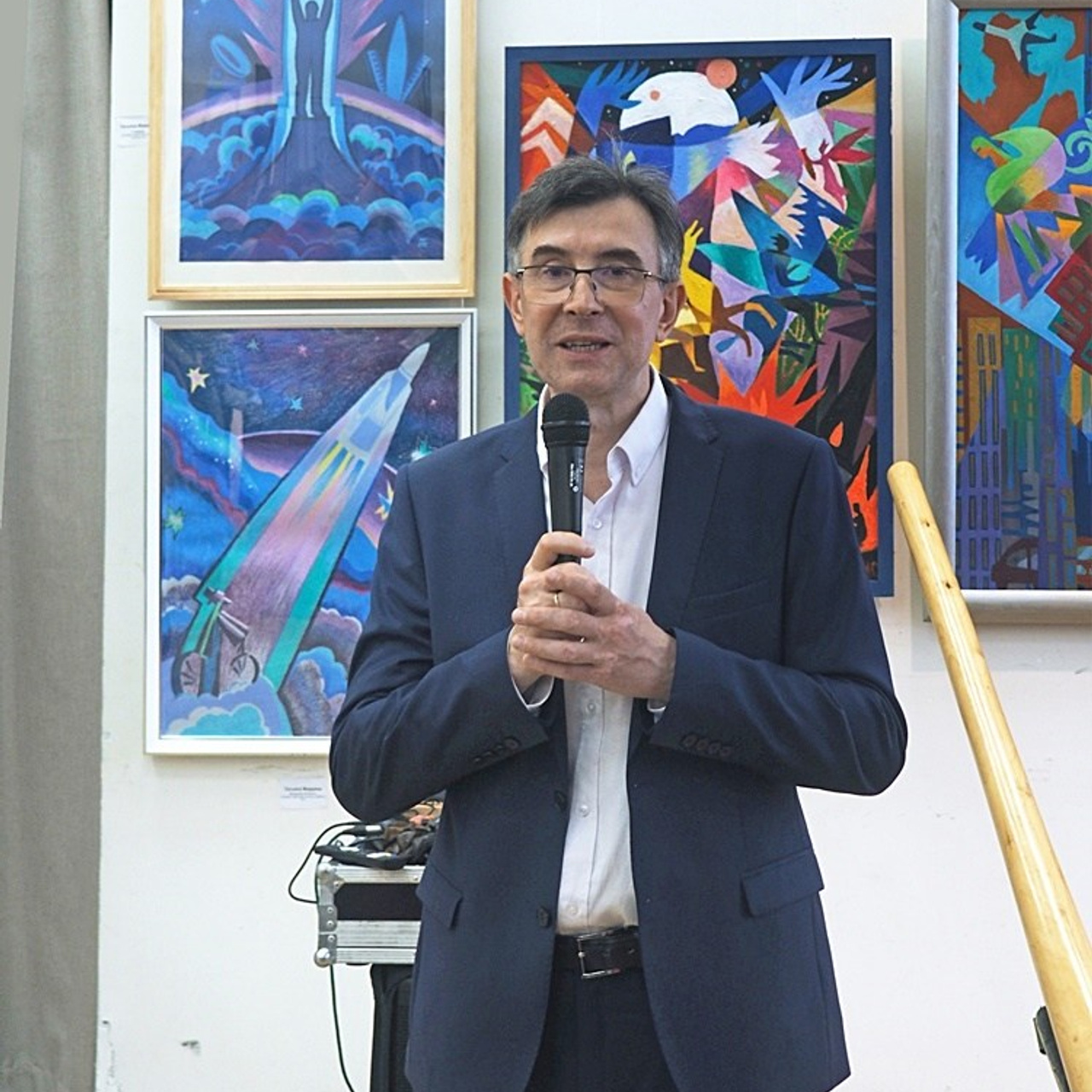 КОСМОС КАК МЕЧТА, КОСМОС КАК ПОБЕДА. Люминографическое общество СПБ