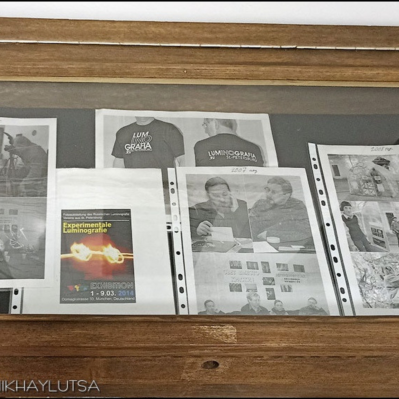 Люминографическая выставка общество люминографии