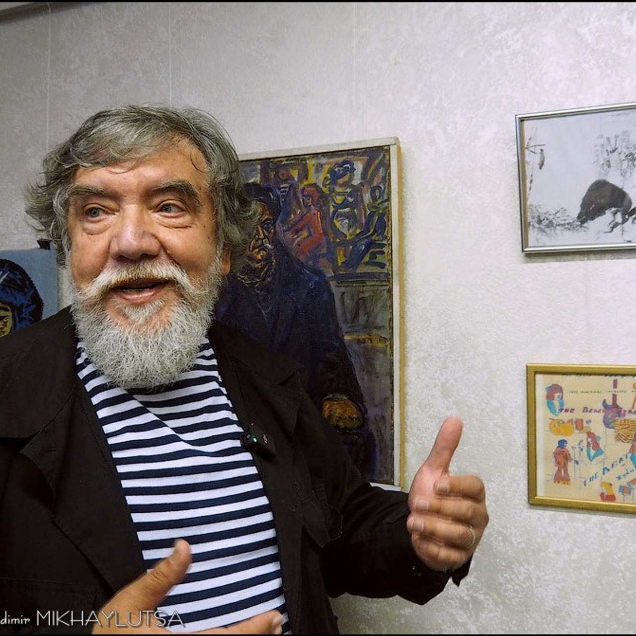 Выставка «Митьки — Музей», посвящена истории ленинградского андеграунда