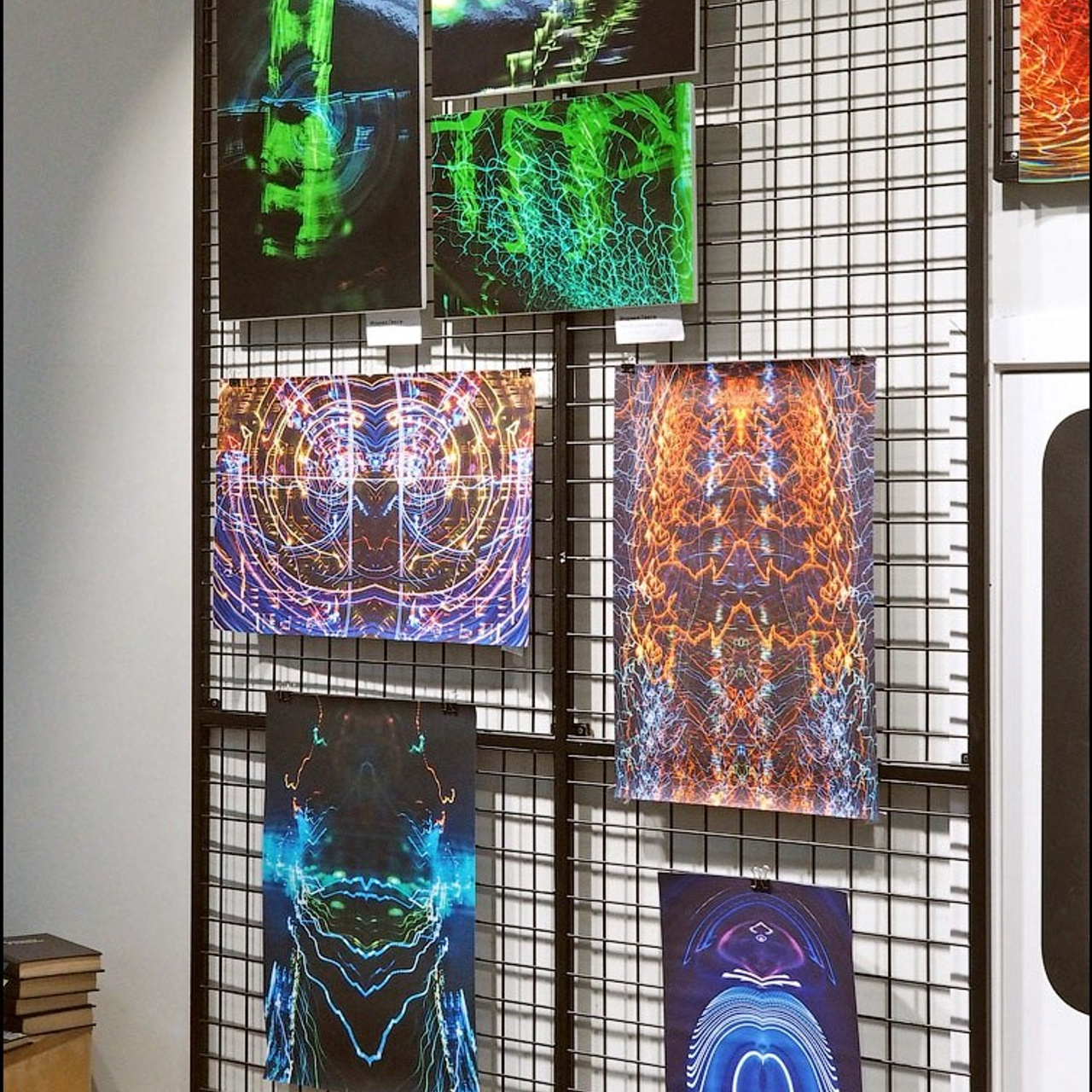 Марика Гексе, люминография, выставка, свет,