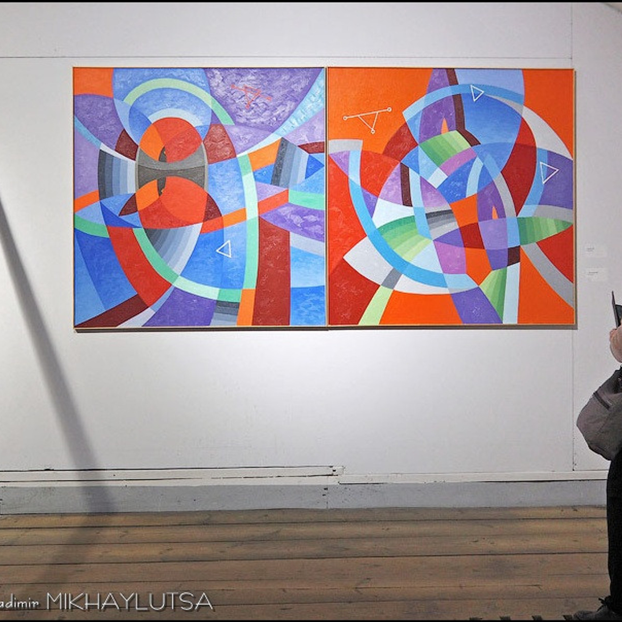 Евгений Орлов Геометрия пространаства - Люминография - luminografia.ru