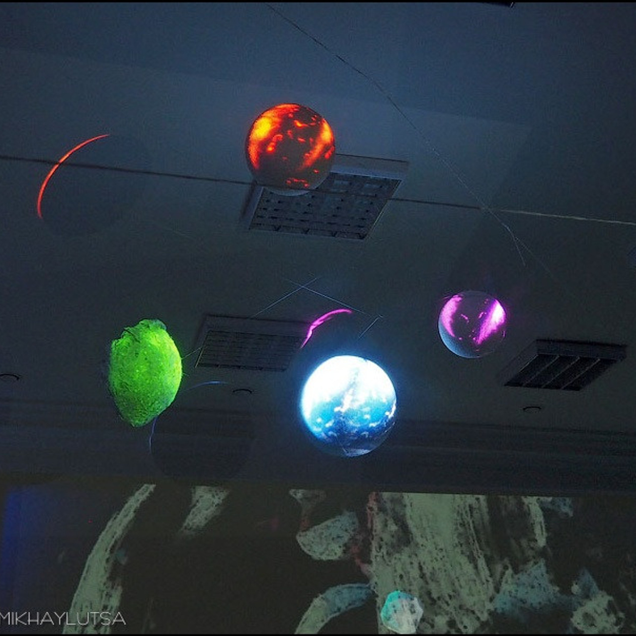 Посвящение космонавтике - Люминография - luminografia.ru