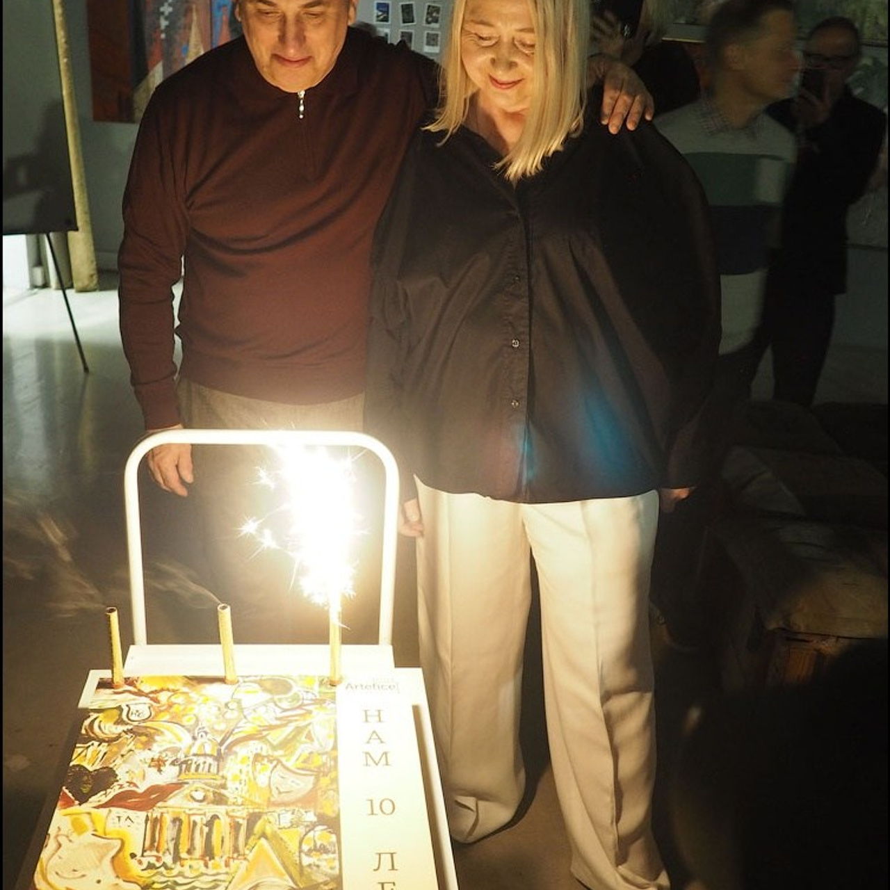 10 лет ARTEFICE. Люминографическое общество СПБ