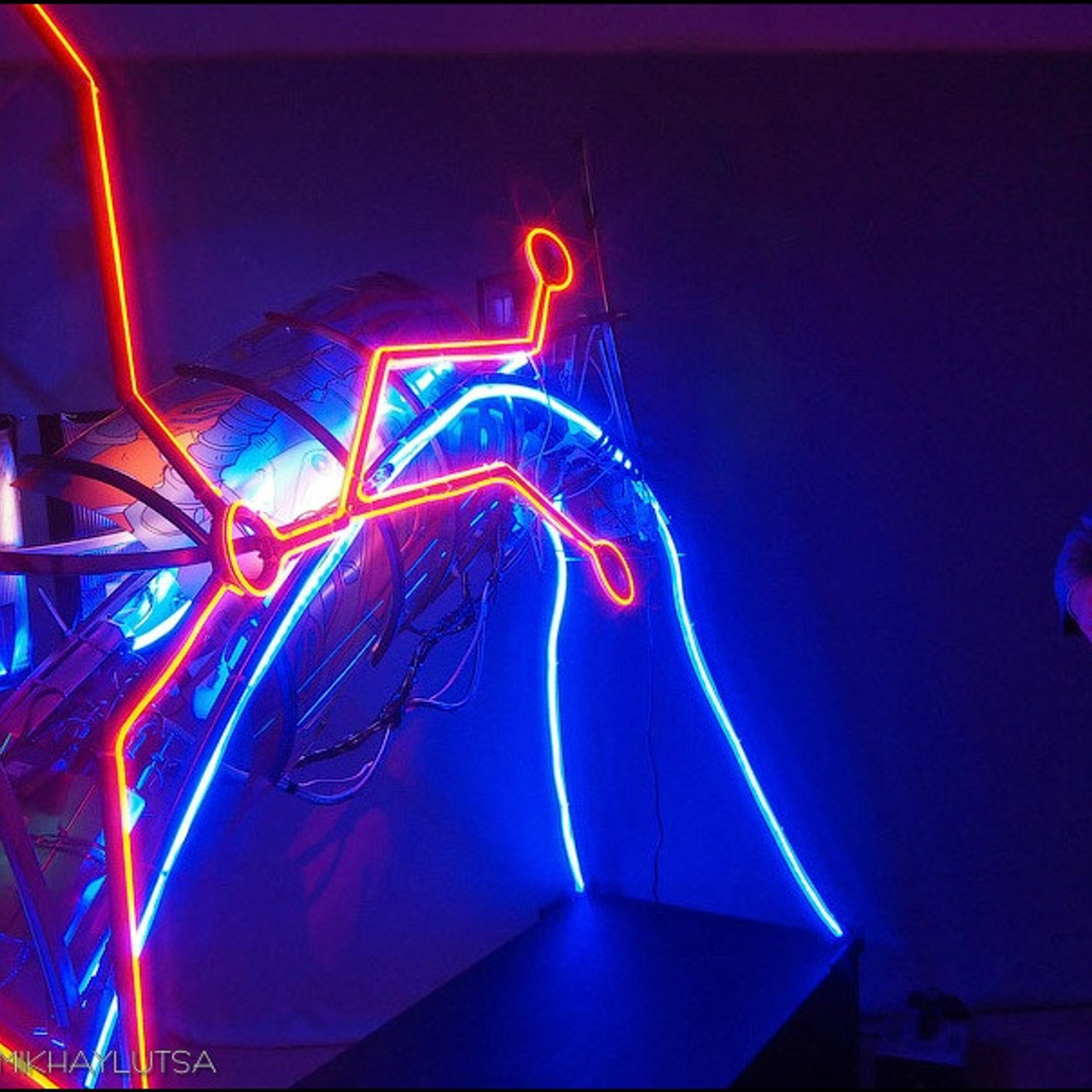 Посвящение космонавтике - Люминография - luminografia.ru