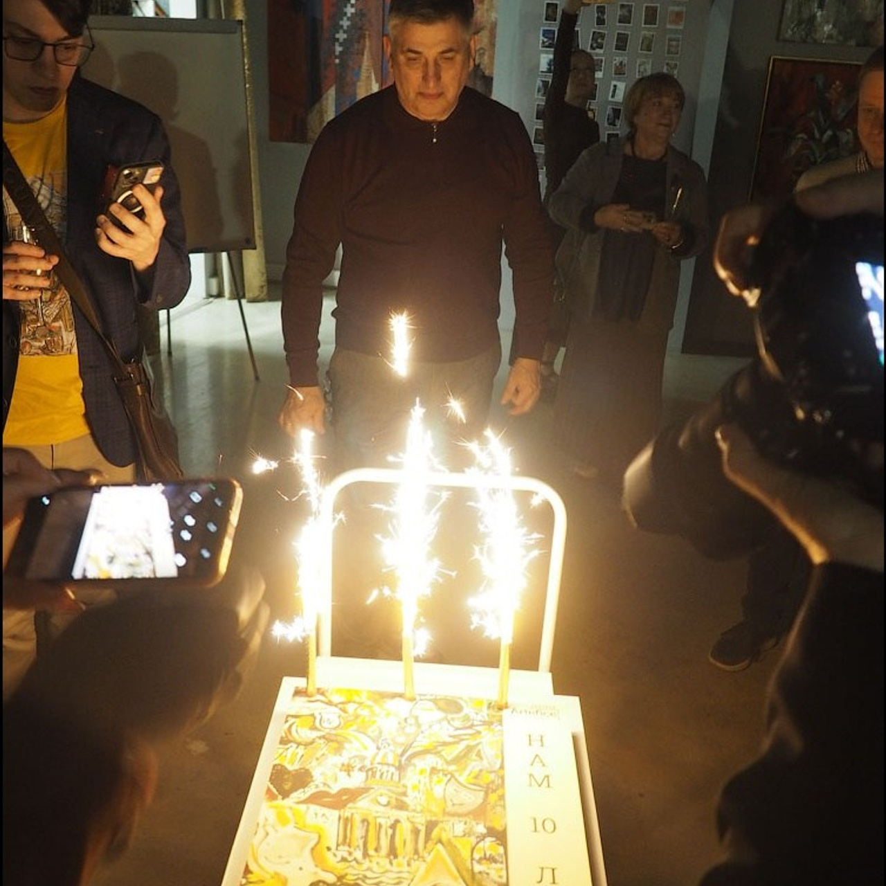 10 лет ARTEFICE. Люминографическое общество СПБ