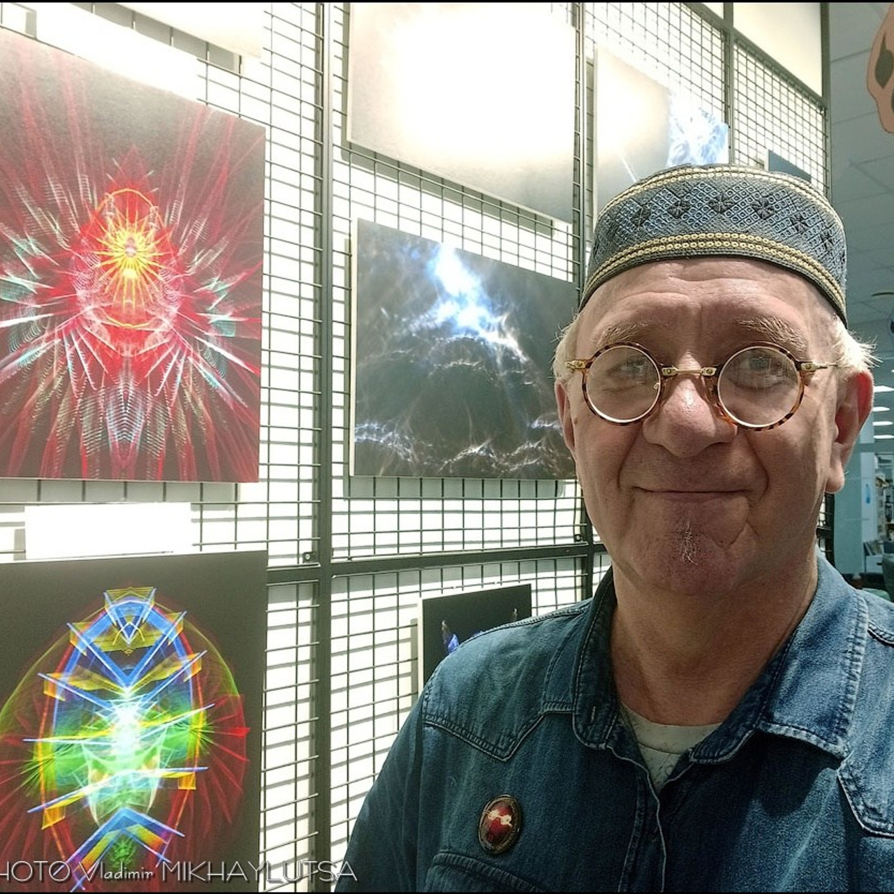 Владимир Михайлуца, Надежда Зайцева, люминография. выставка, свет,