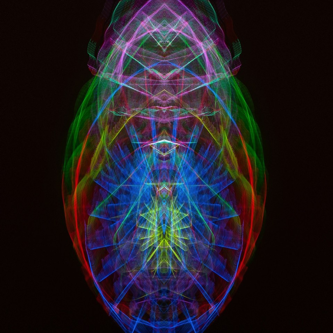 Надя Зайцева художник фотограф люминограф