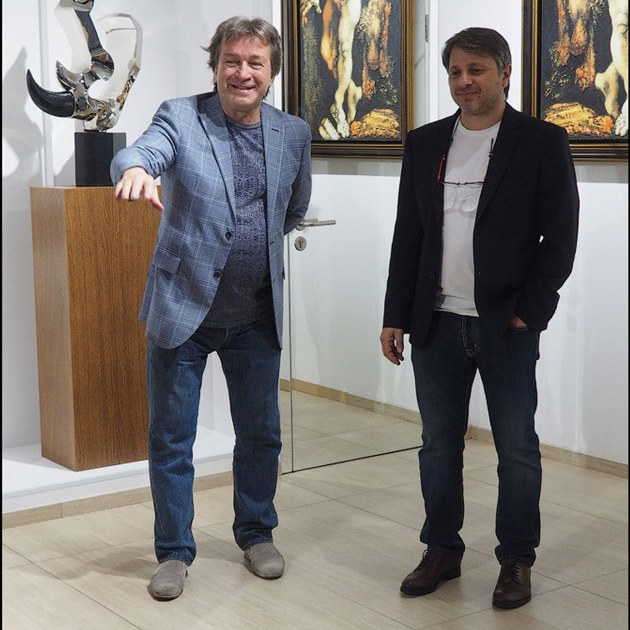 Две картины из музея - Люминография - luminografia.ru