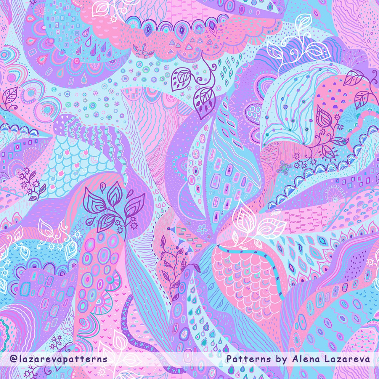Surface Pattern Designer Alena Lazareva. Seamless patterns. Дизайнер Алена Лазарева. Alena Lazareva artist