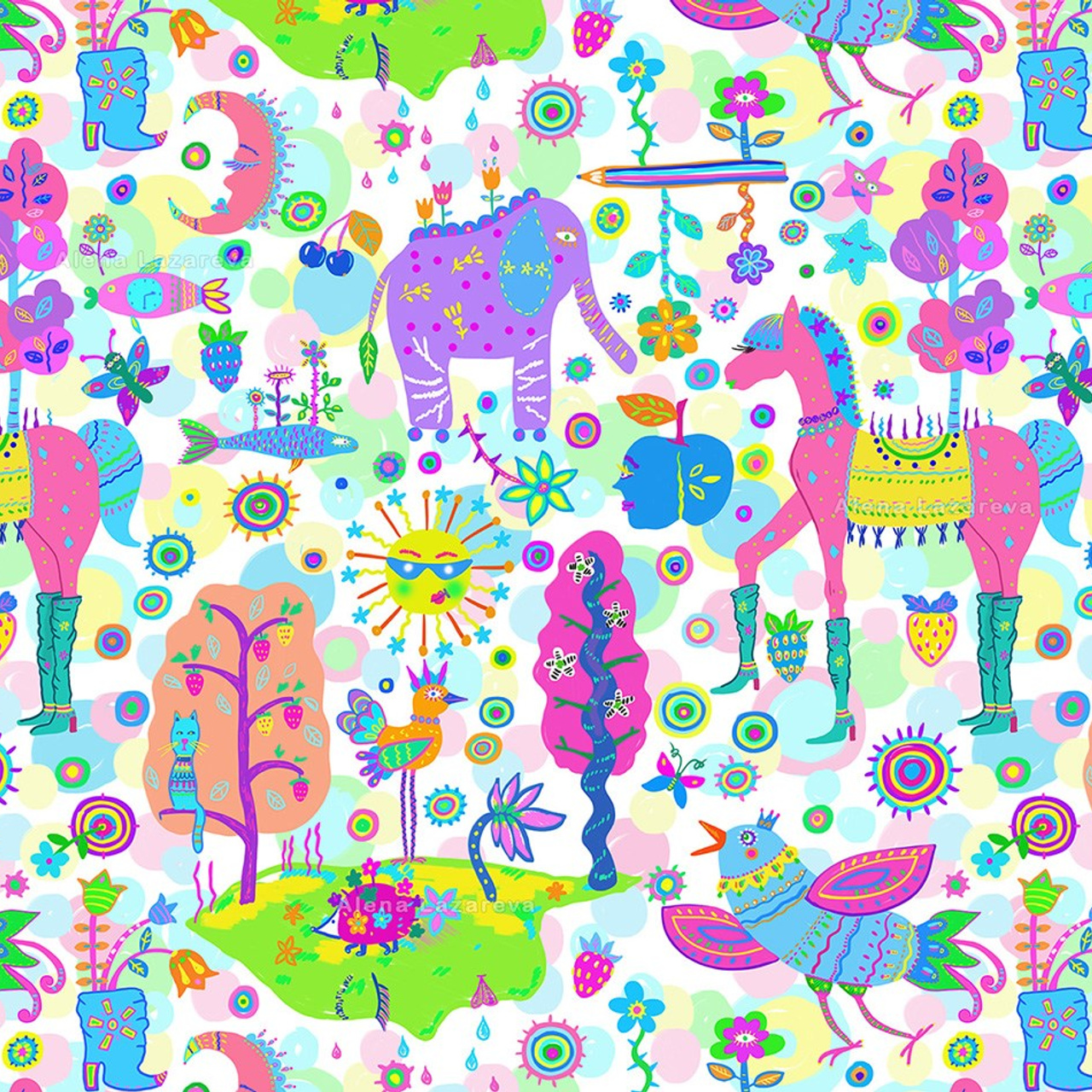 Surface Pattern Designer Alena Lazareva. Seamless patterns. Дизайнер Алена Лазарева. Alena Lazareva artist