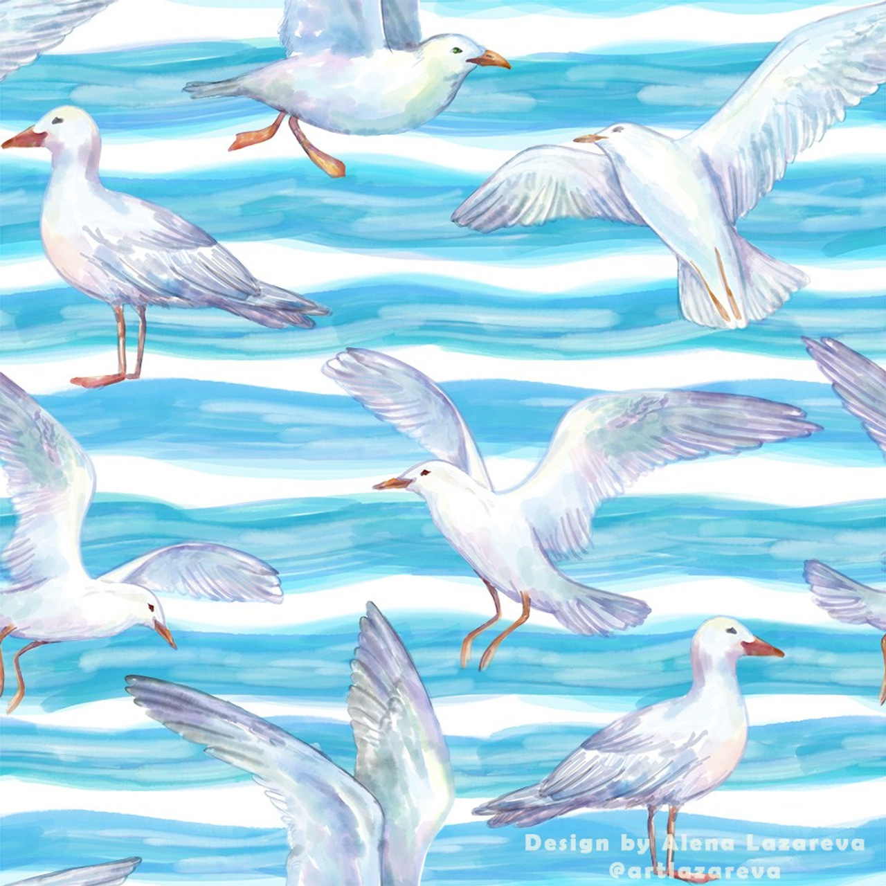 Surface Pattern Designer Alena Lazareva. Seamless patterns. Дизайнер Алена Лазарева. Alena Lazareva artist