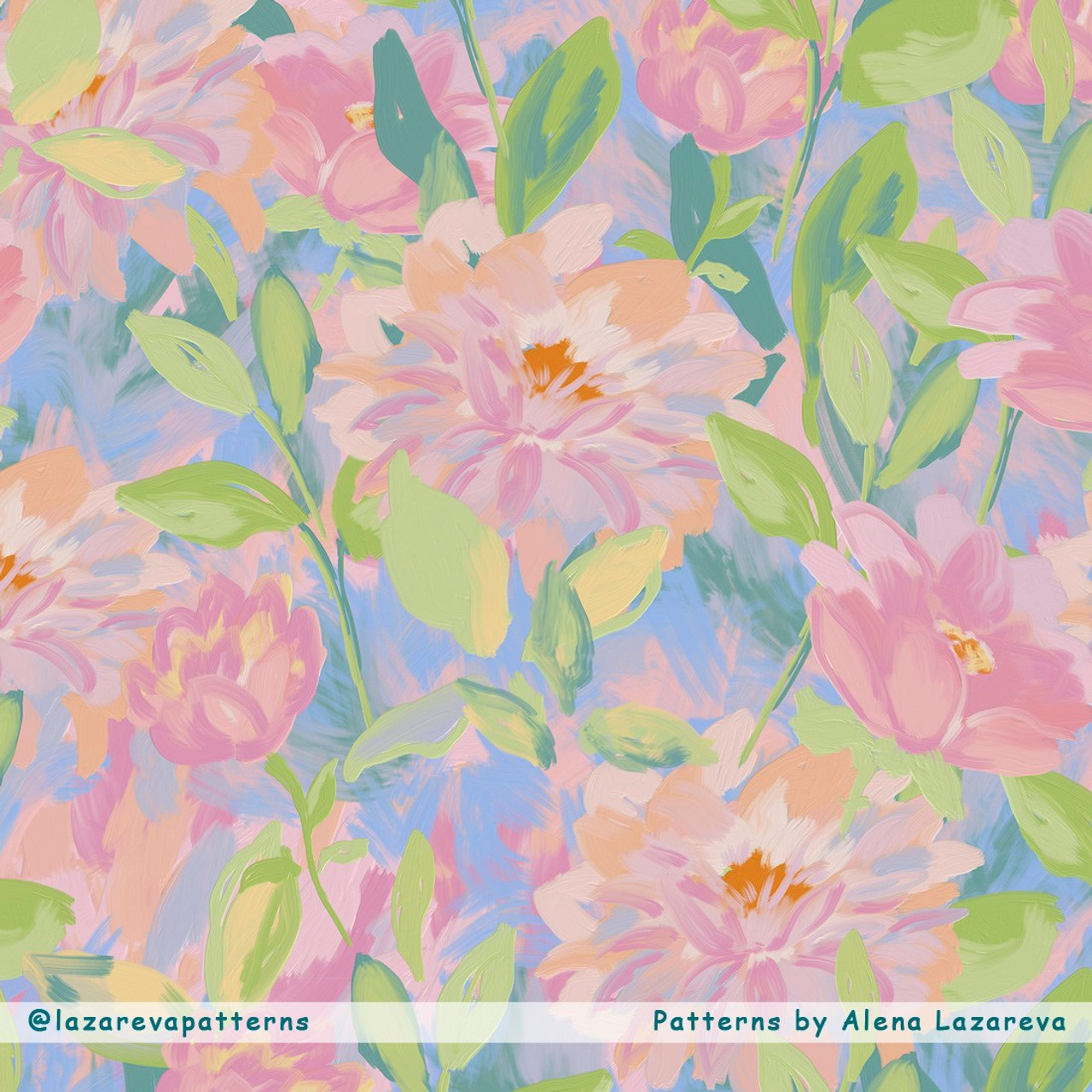 Surface Pattern Designer Alena Lazareva. Seamless patterns. Дизайнер Алена Лазарева. Alena Lazareva artist