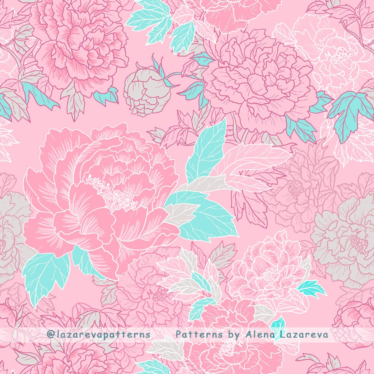 Surface Pattern Designer Alena Lazareva. Seamless patterns. Дизайнер Алена Лазарева. Alena Lazareva artist