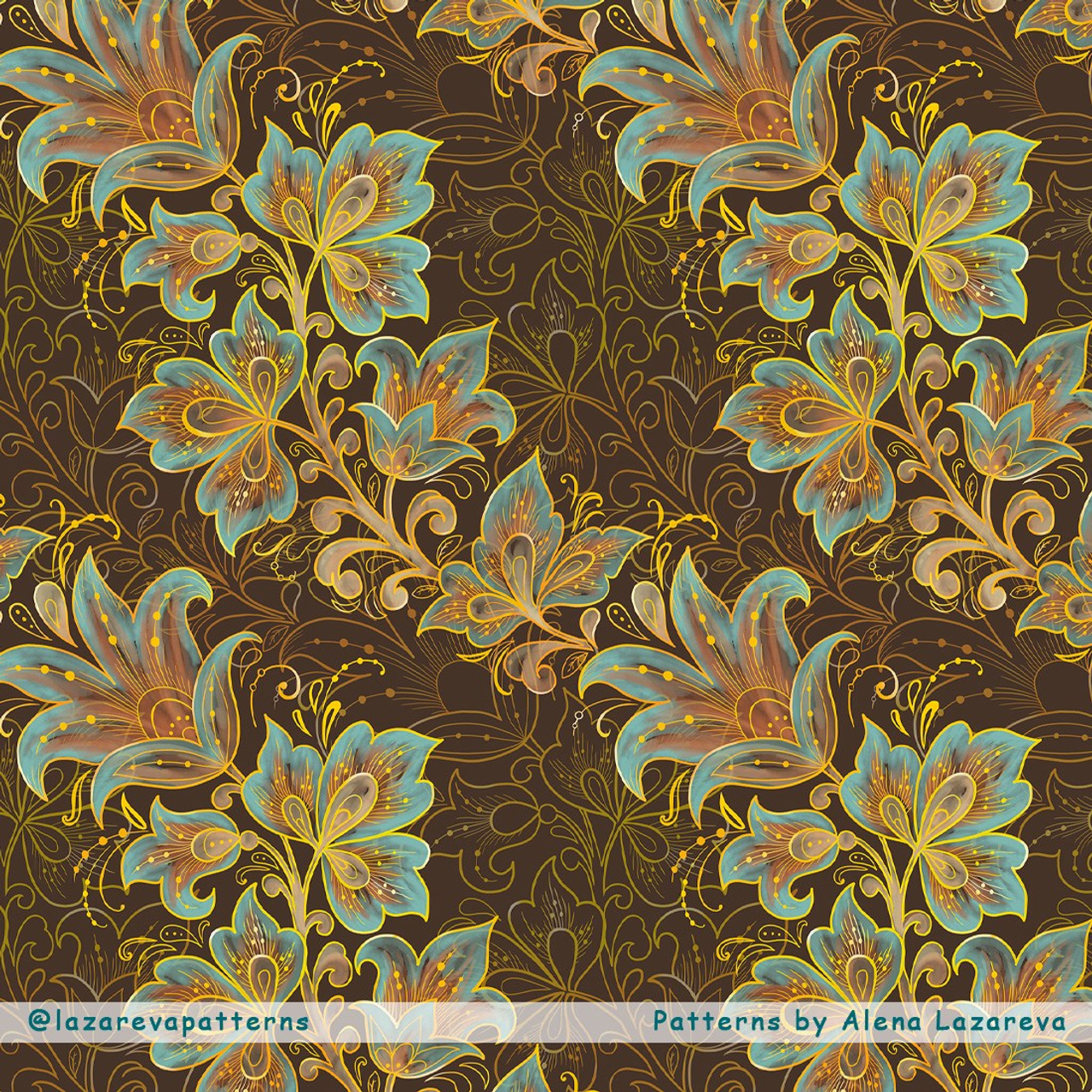 Surface Pattern Designer Alena Lazareva. Seamless patterns. Дизайнер Алена Лазарева. Alena Lazareva artist