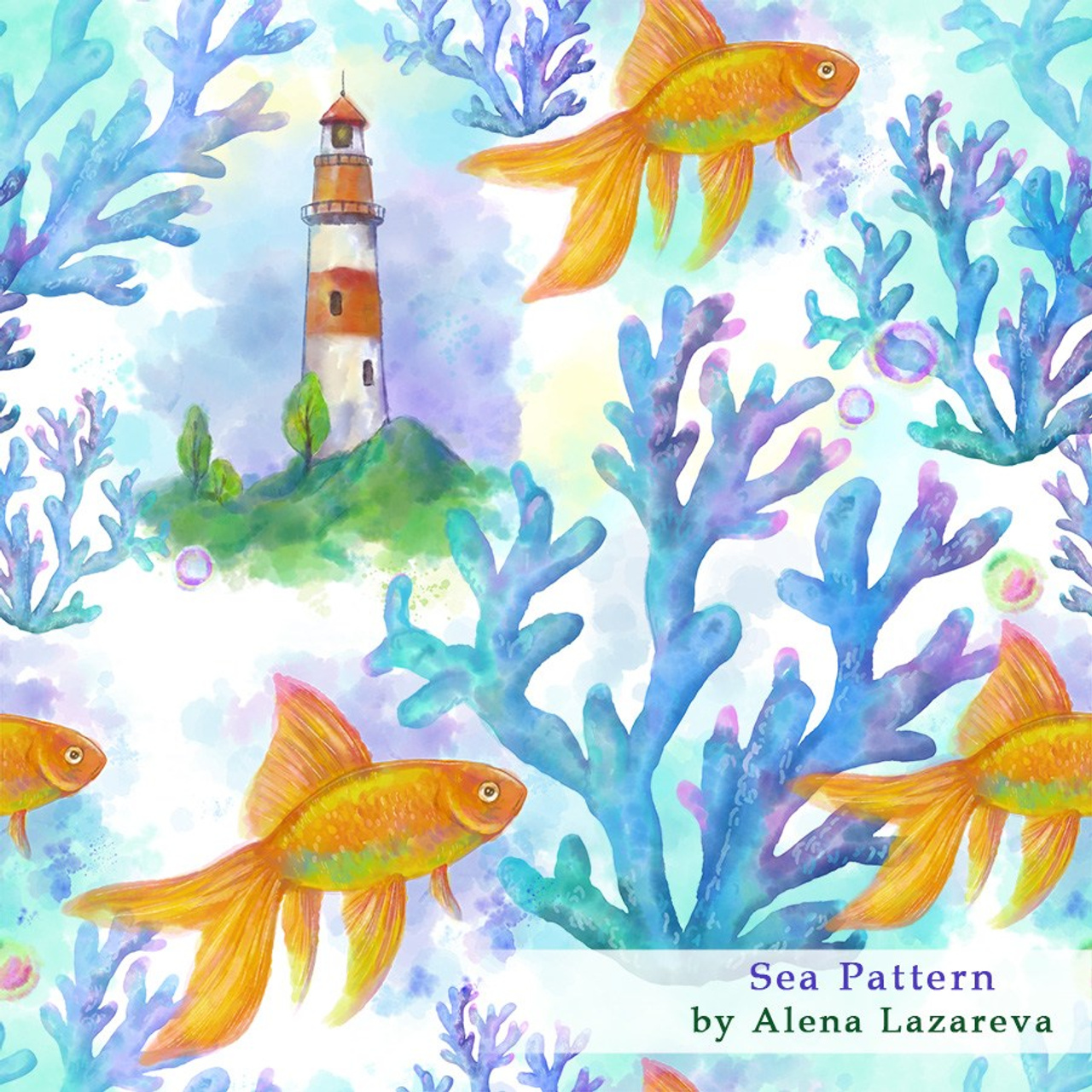 Surface Pattern Designer Alena Lazareva. Seamless patterns. Дизайнер Алена Лазарева. Alena Lazareva artist