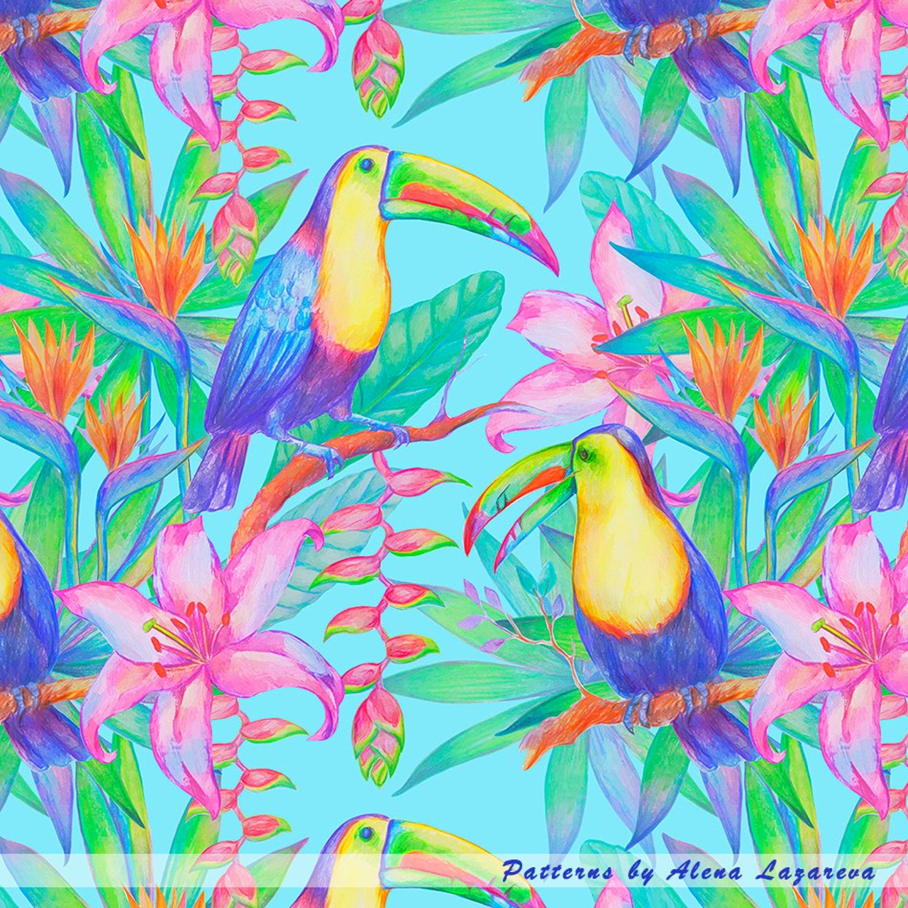 Surface Pattern Designer Alena Lazareva. Seamless patterns. Дизайнер Алена Лазарева. Alena Lazareva artist