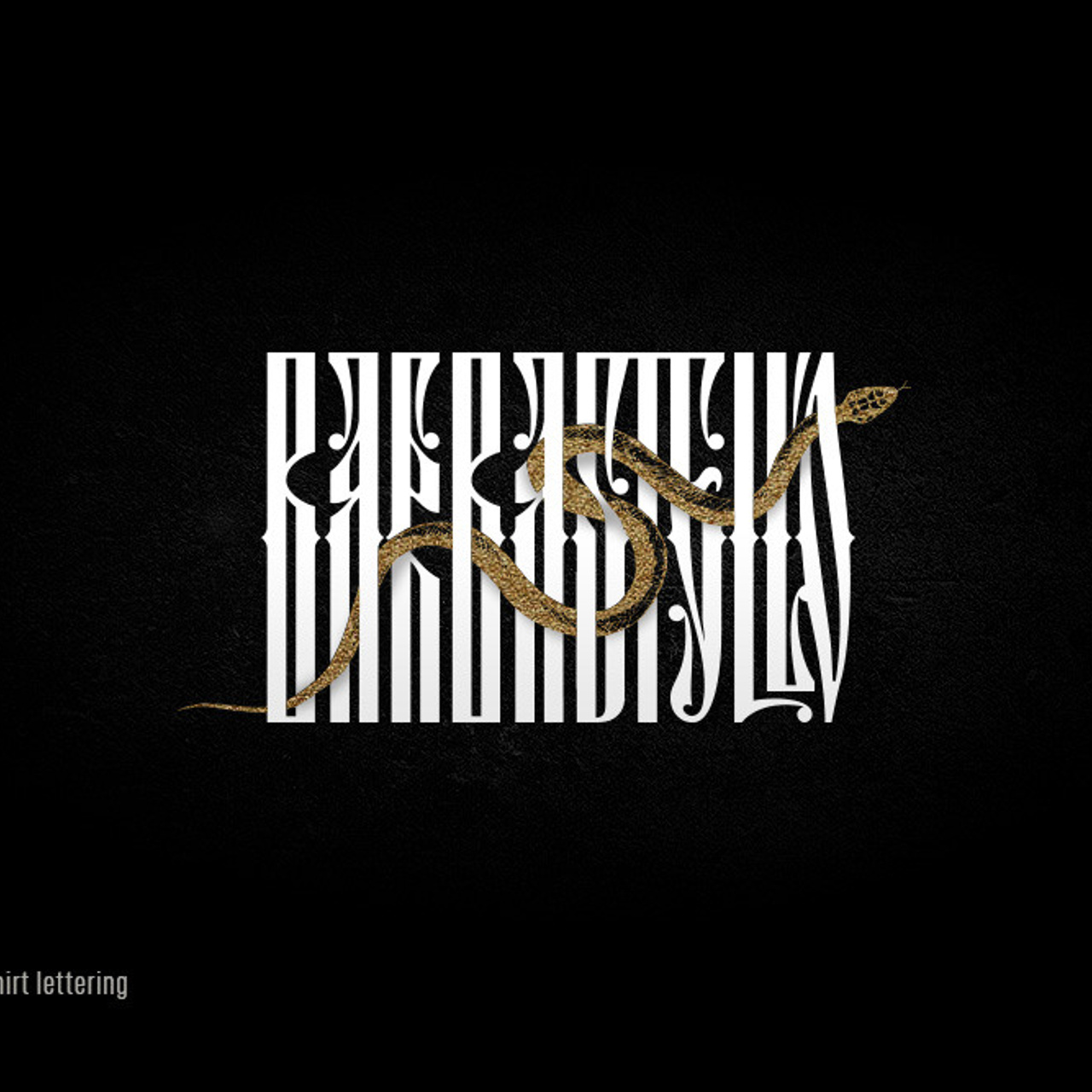 Lettering. Alexander Stan Shimanov