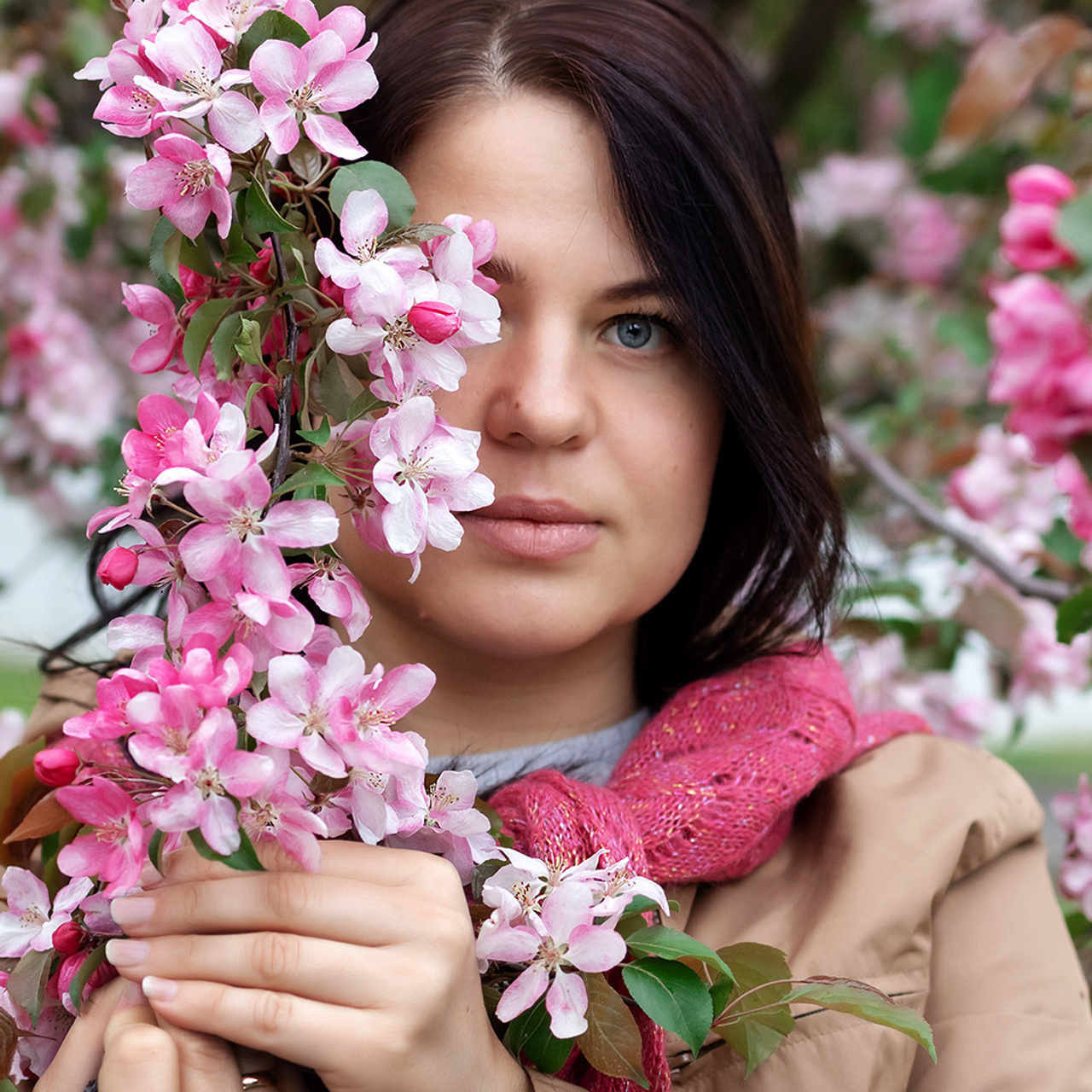 Весна портреты в цветении
