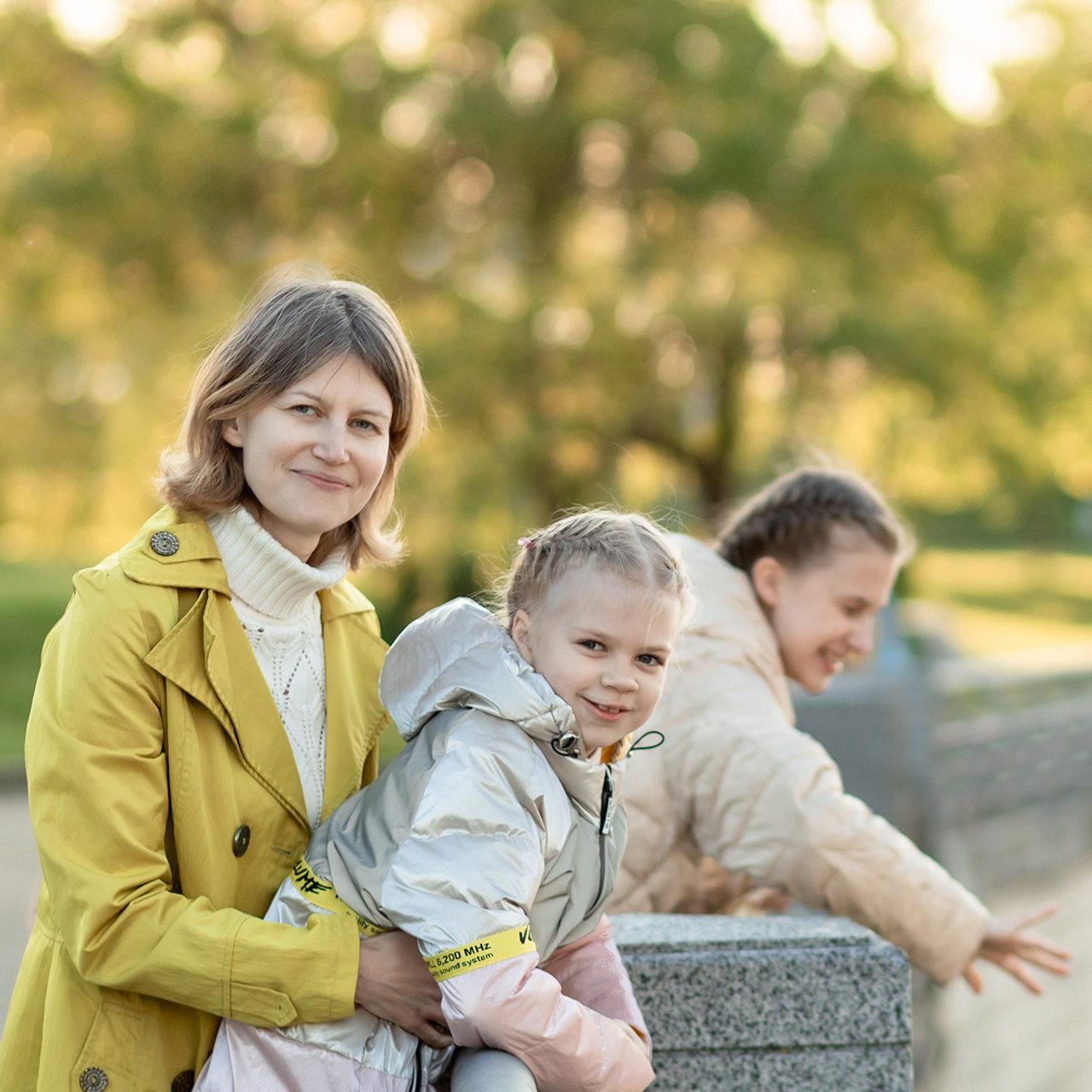Весенняя семейная съемка.
