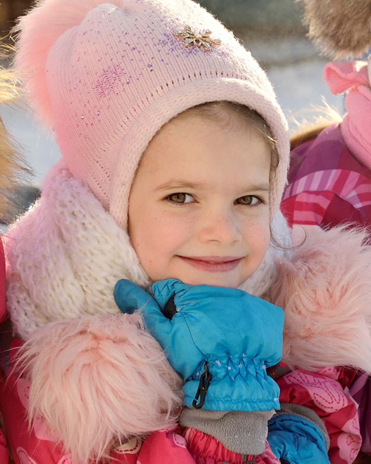 Зимняя прогулка (детский сад)