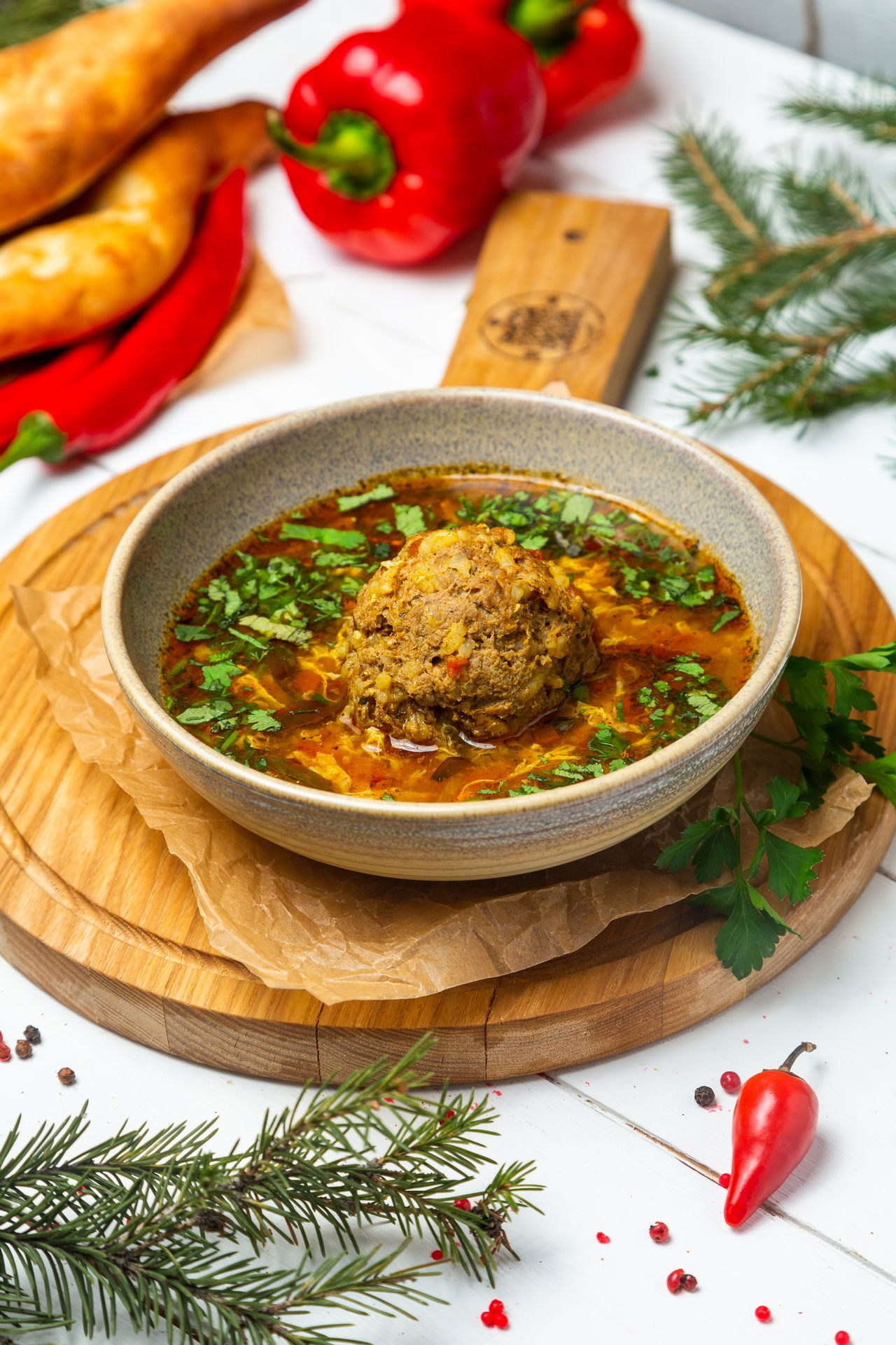 Фотосъемка блюда для грузинского ресторана