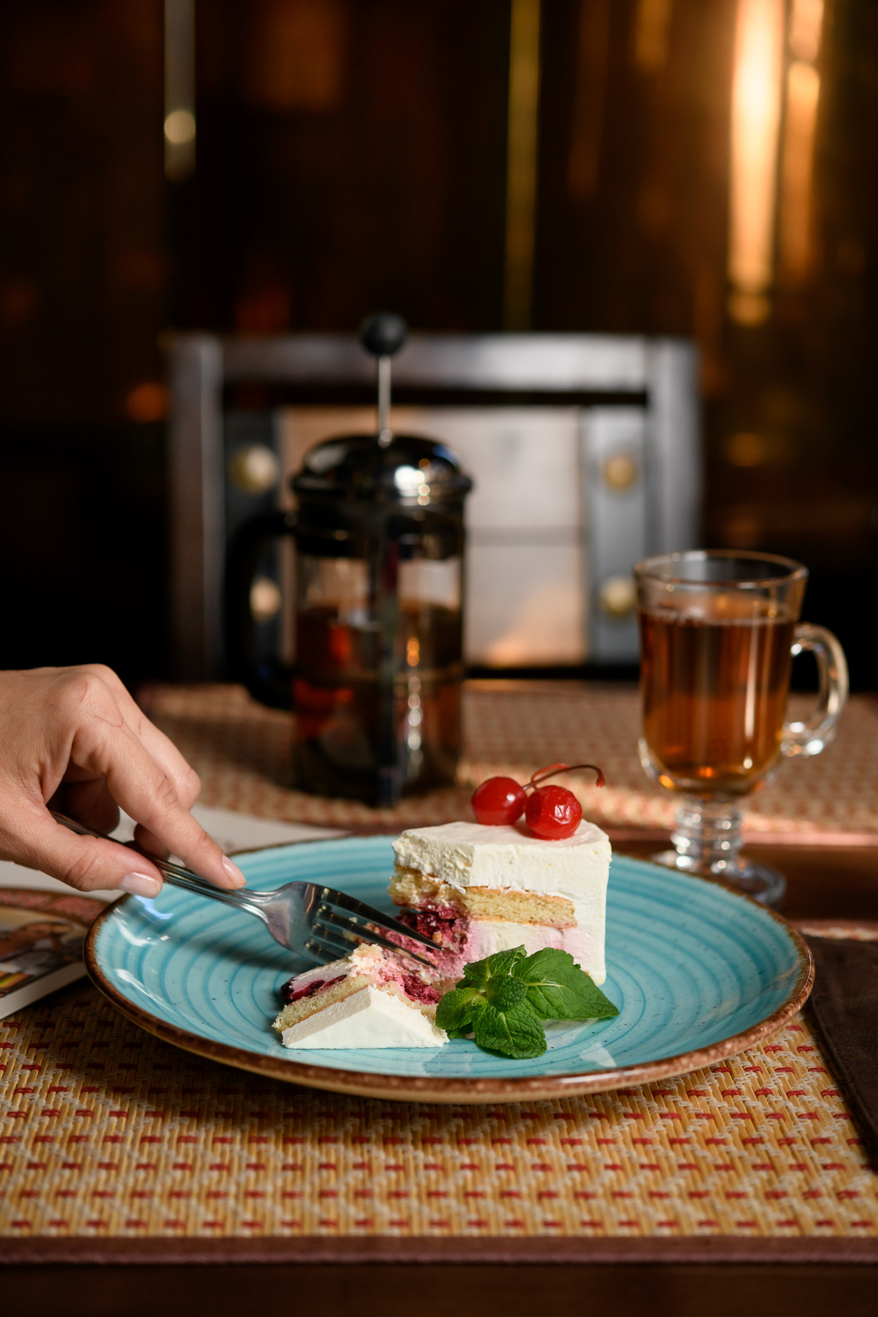 Съёмка для контента ресторана «ФРАУ МАРТА». Фотограф — Рустам Бикулов. Коммерческая фотография, фуд-фотография