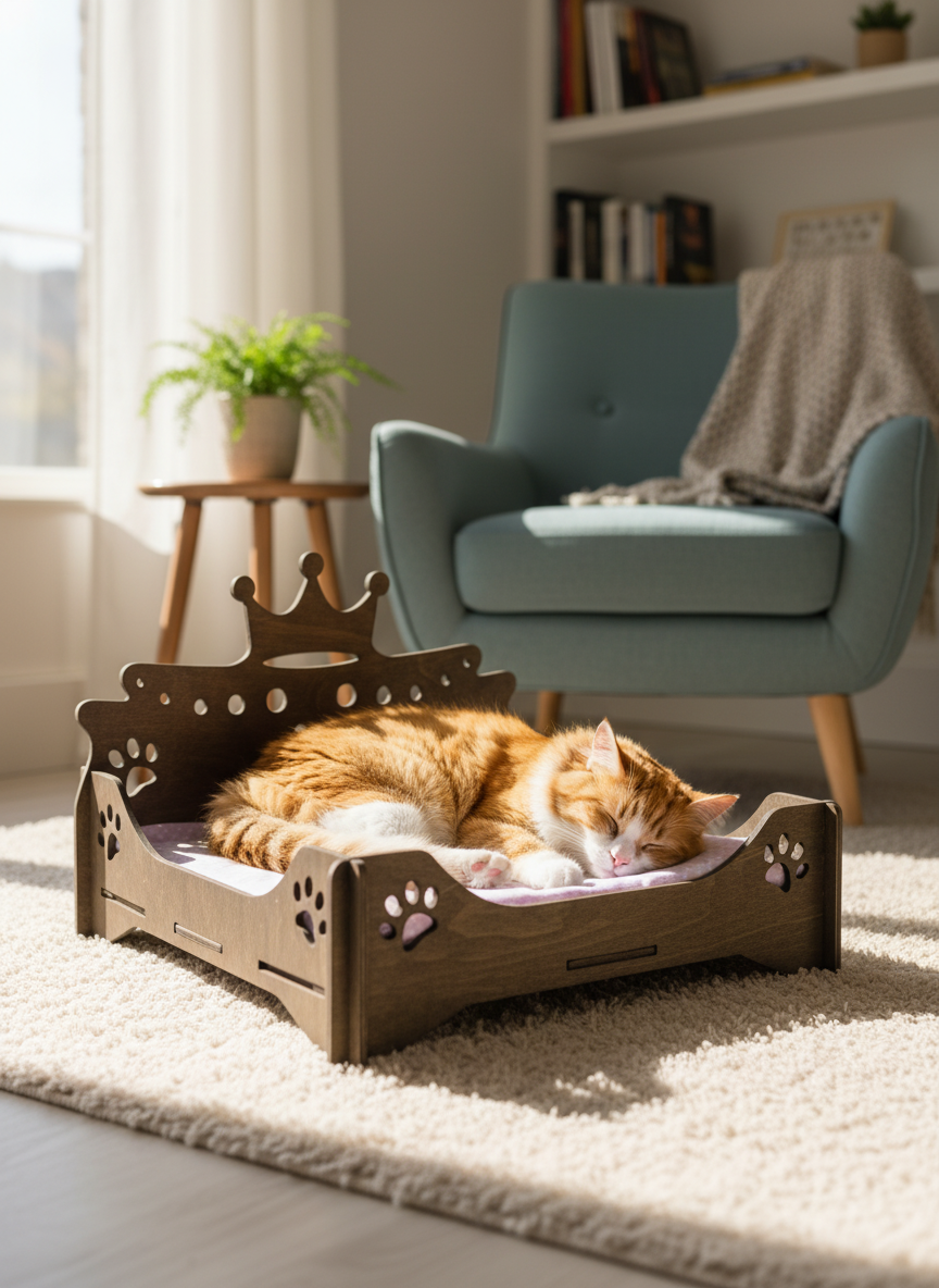 Лежанка «Королевская» Темная. Murstyle