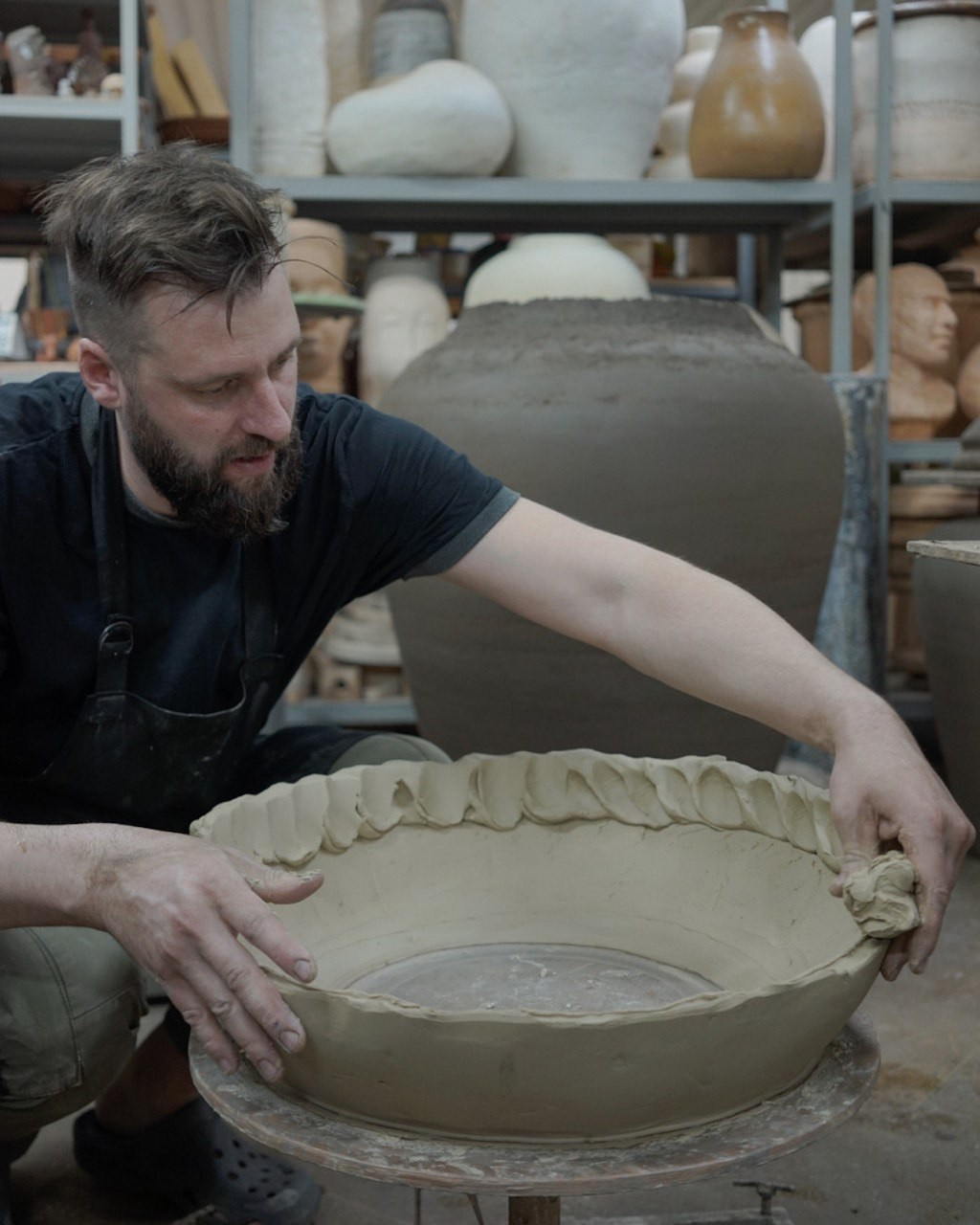 Керамика больших форм, предметы интерьера и ландшафта