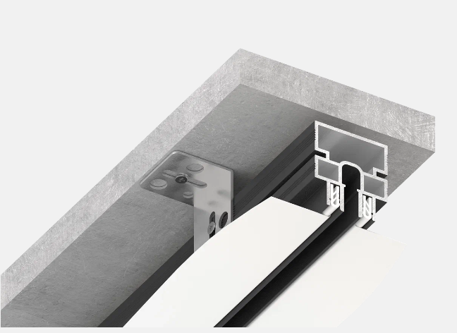 Теневой потолок Натяжной потолок KRAAB SYSTEMS. Студия интерьерных решений SUNHOUSE. Натяжные потолки, шторы, текстиль