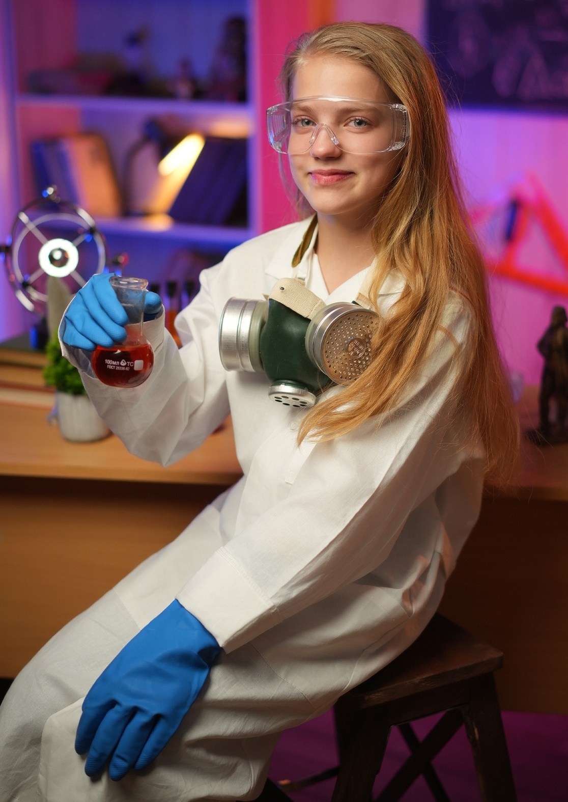 Фотосессия в стиле «Химики». GOTRA — выпускные альбомы в Тюмени