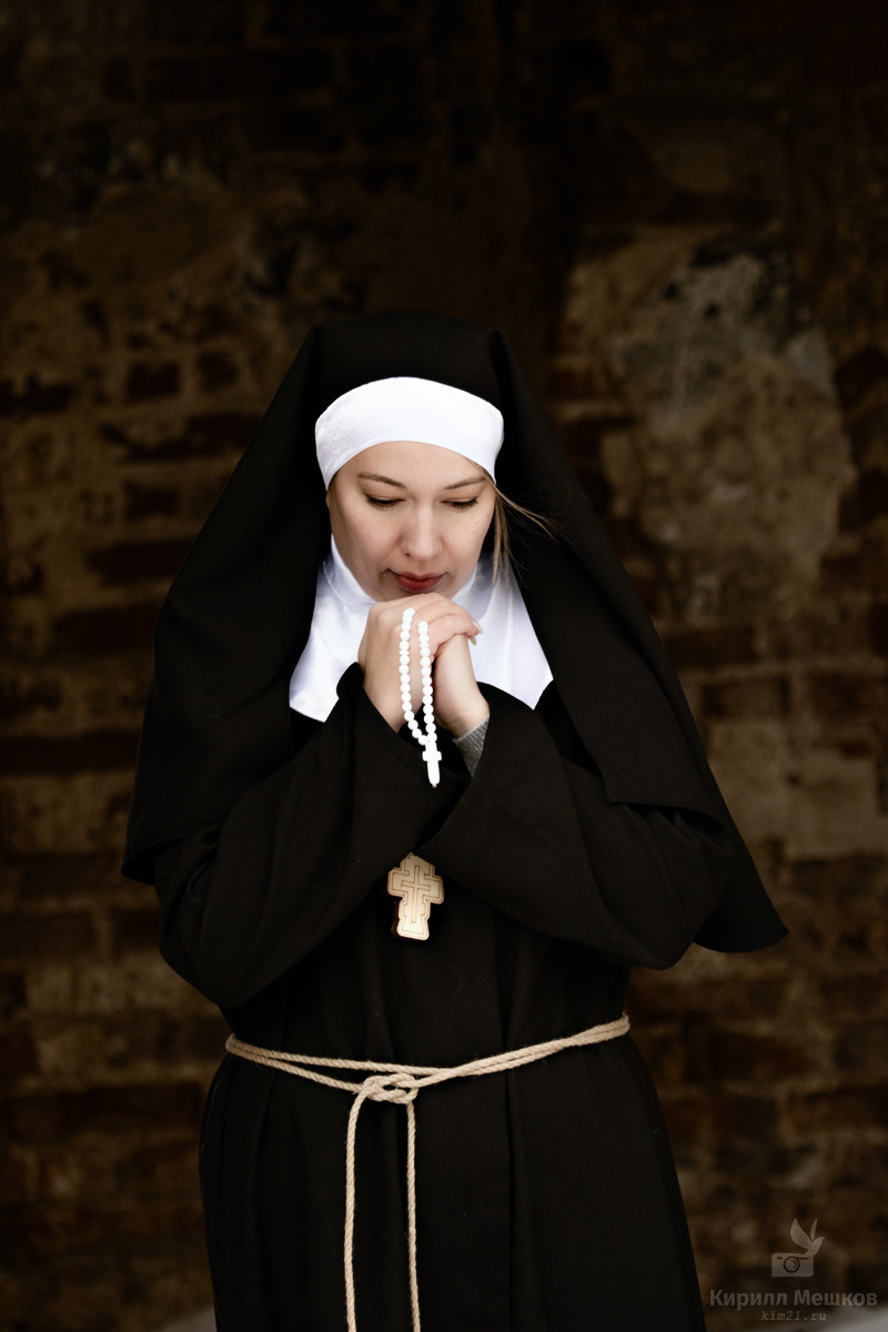 Последняя монахиня. Фотограф Кирилл Мешков Кемерово