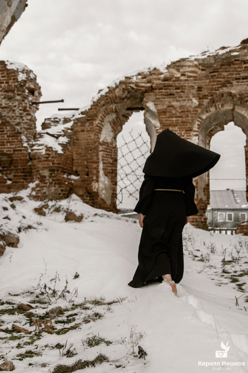 Последняя монахиня. Фотограф Кирилл Мешков Кемерово