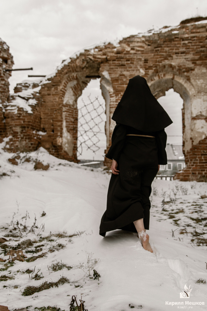 Последняя монахиня. Фотограф Кирилл Мешков Кемерово