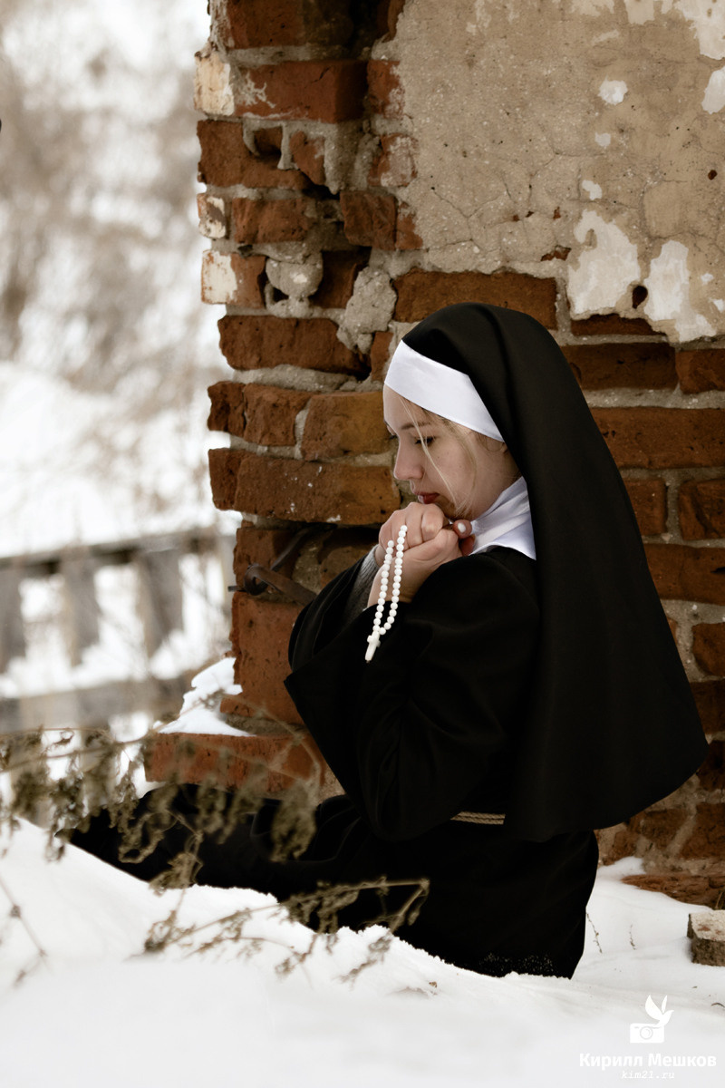 Последняя монахиня. Фотограф Кирилл Мешков Кемерово