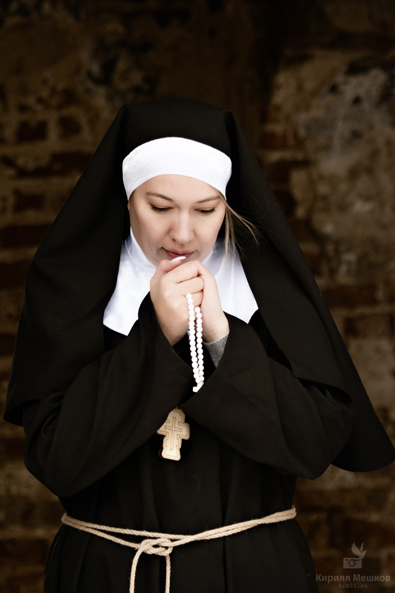 Последняя монахиня. Фотограф Кирилл Мешков Кемерово