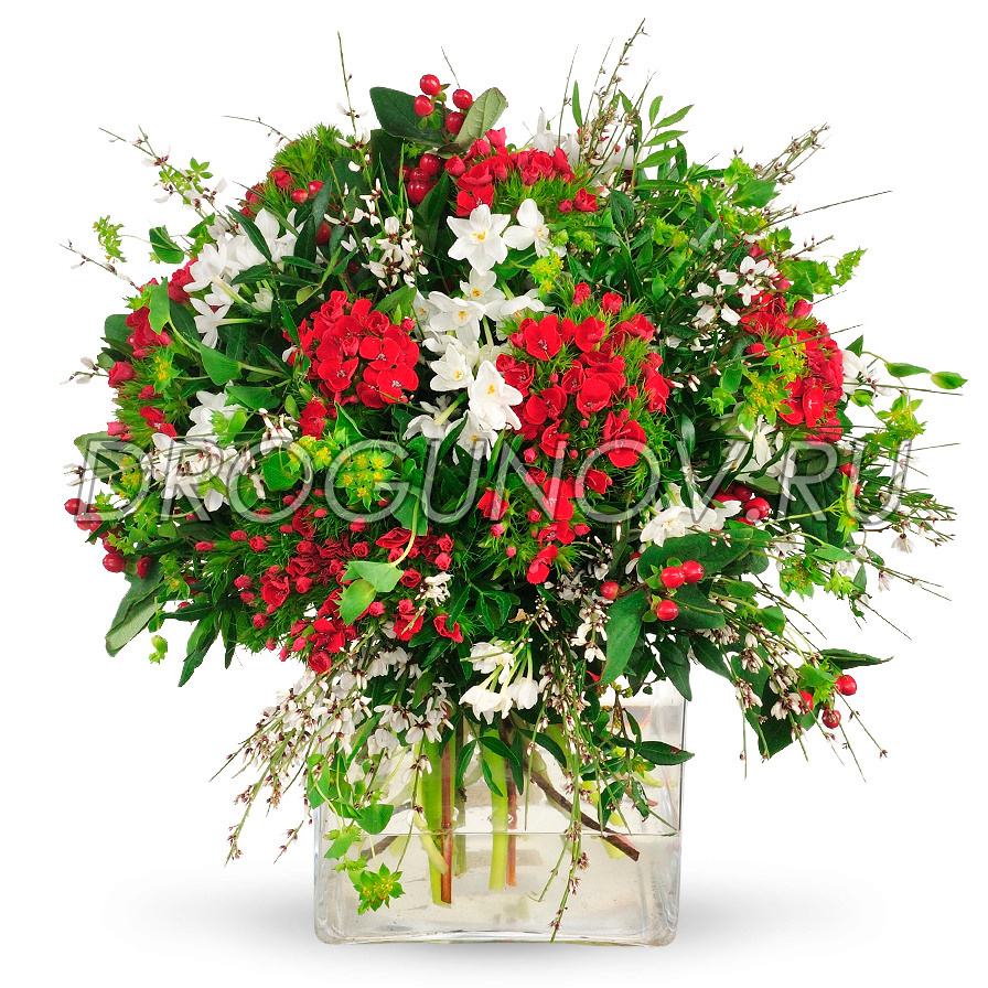 ваза с цветами