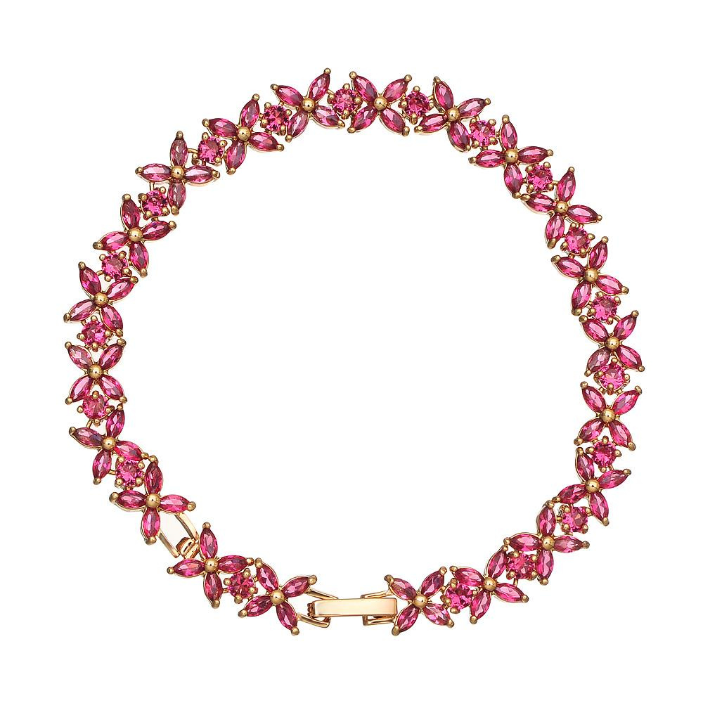 Красивый браслет с камнями