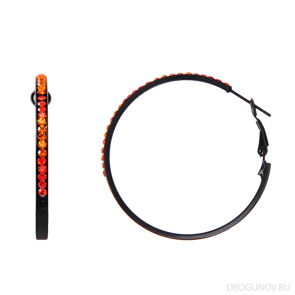 сережки кольца