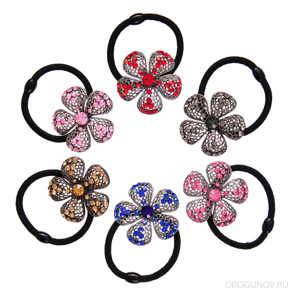 съемка резинок для волос