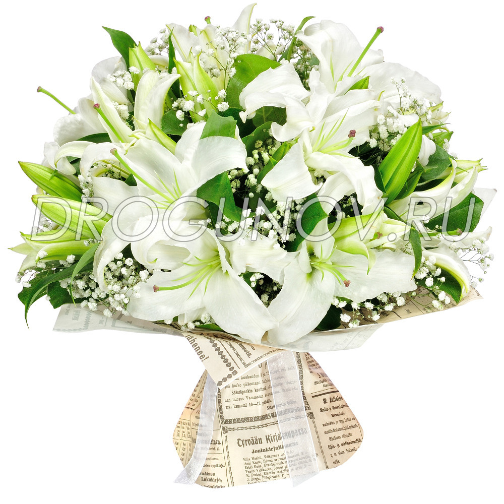 Съемка букета цветов для каталога