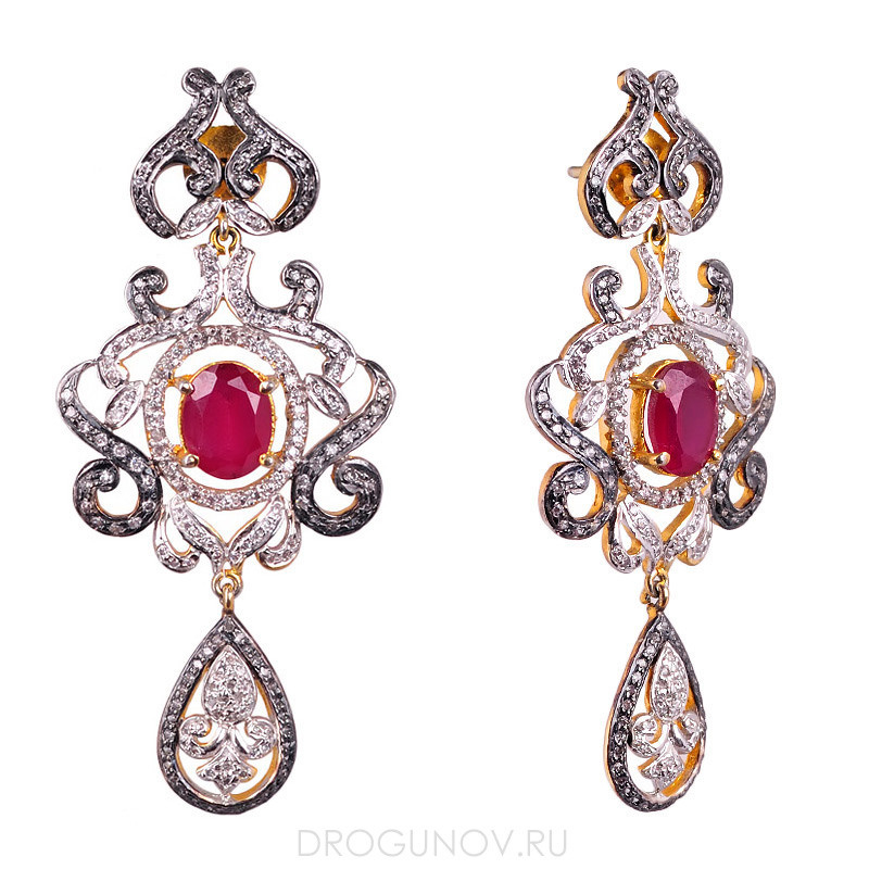 серьги бижутерия