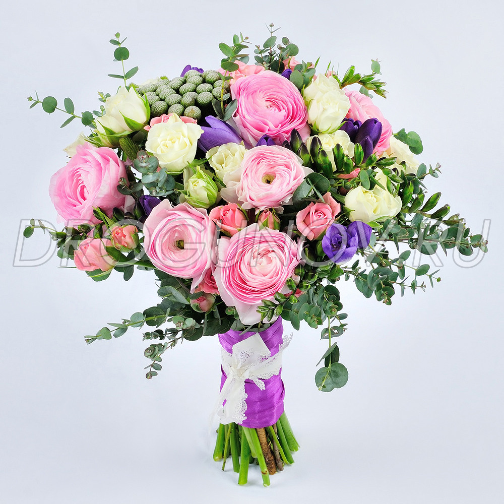 букет перевязанный ленточкой