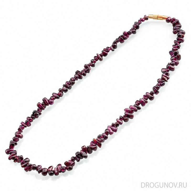 гранат натуральный в бусах