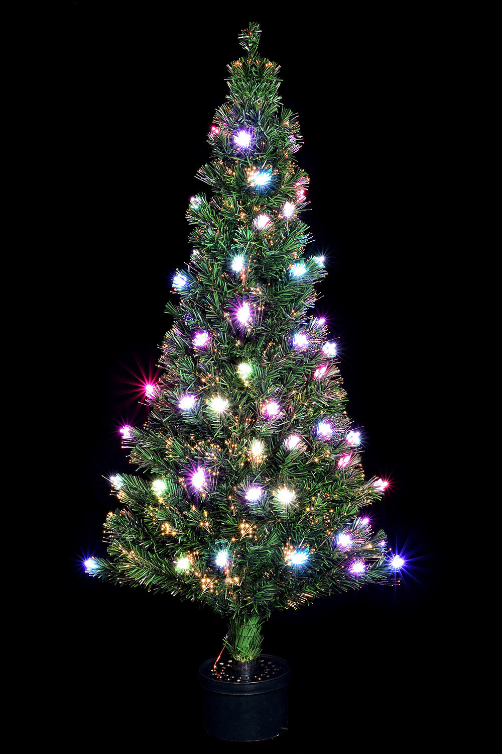 Новогодняя ёлка с огоньками